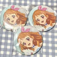 アイカツ　缶バッジ　あかり