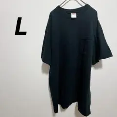 ディッキーズ 00s ポケT 黒 L オーバーサイズ ヴィンテージ 古着