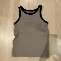 しまむら　HK WORKS LONDON カップ付きリブタンクトップ Lサイズのサムネイル