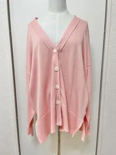 Ruru 様専用chocol raffine robeピンクのオーバーサイズ