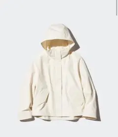 【完売品】ユニクロ　S コットンブレンドパーカー