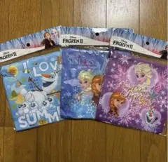 新品未開封　巾着3枚セット　アナと雪の女王 ディズニー