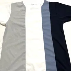 ikka クルーネックTシャツ 半袖 マルチカラー L