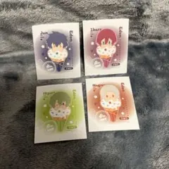 あんスタ中国　上海旗艦店　アイスクリームぬいぐるみシールセット　Eden