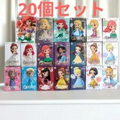 Qposket ディズニー プリンセス フィギュア まとめ売り
