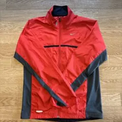 Nike ナイロンジャケット レッド/グレー