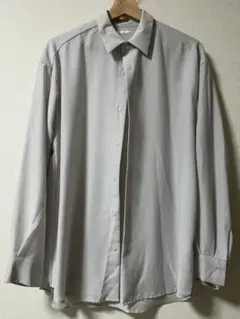 未使用品　グレー 長袖シャツ