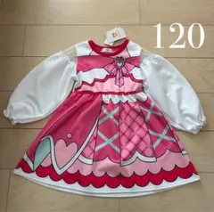 新品 キミとアイドルプリキュア♪ キュアアイドル なりきり ワンピース 120