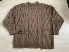 GU UNDERCOVER ケーブルニット