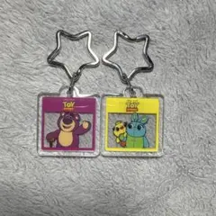 トイ・ストーリー アクリルキーホルダー2個セット