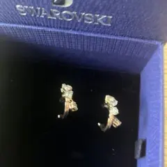 渡辺翔太BEFIRST着用 SWAROVSKI ドロップピアス 2way ブルー - メルカリ