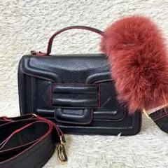 希少【美品】ピエールアルディ アルファ ラージ 3way ハンドバッグ ファーのサムネイル