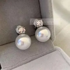 一粒パールイヤリング/ピアス結婚式 成人式卒園式 卒業式 お呼ばれ フォーマルo
