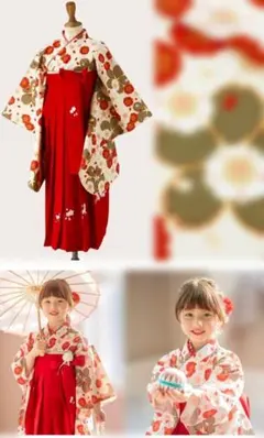 Catherine Cottage 赤い袴セット　110センチ