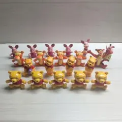 くまのプーさん ミニフィギュア まとめ売り 20体セット ミニチュア 平成 くまのプーさん ミニフィギュア まとめ売り 20体セット ミニチュア
