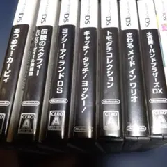 DS ゲームソフト 8本セット　カービィ、スタフィー、ワリオ、ヨッシーなど