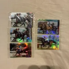 名馬 カードコレクション 5枚セット