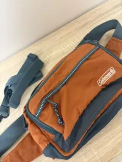 Coleman ボディバッグ ウエストポーチ オレンジ