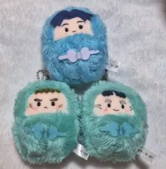 も*つ様 くるみたぴぬい 忍たま乱太郎 中在家長次 七松小平太 摂津のきり丸 セ