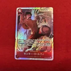 ONE PIECE ワンピース　カード　決戦の刻　ルフィ　SRのサムネイル