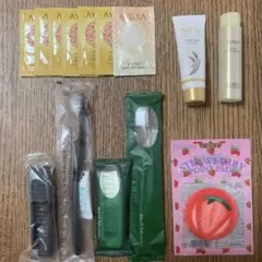 アメニティー 試供品 旅行セット　化粧水 クレンジング 歯ブラシ クシ パックのサムネイル