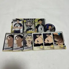 ハイキュー クリアカード ロングステッカー メタルカード スナップマイド セット