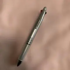 PILOT Dr.GRIP 4+1 シルバー 多機能ペン ボールペン本体