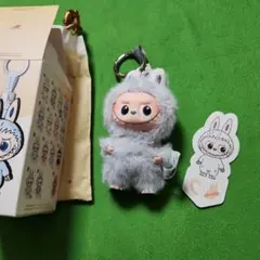 ラブブPOP MART PIN FOR LOVE ぬいぐるみキーホルダー（C）