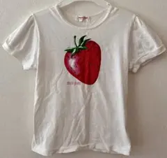 メゾピアノ いちご Tシャツ 140㎝ レトロ キッズ