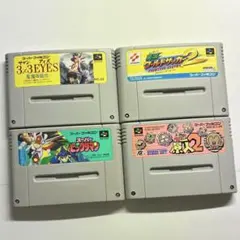 スーパーファミコンソフト　4本セット