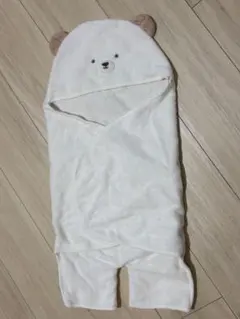 おくるみポンチョ アカチャンホンポ 湯上りポンチョ60cm ベビーバスローブのサムネイル