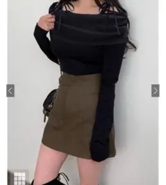 オフショルダーリボントップス［ac2451］GRL