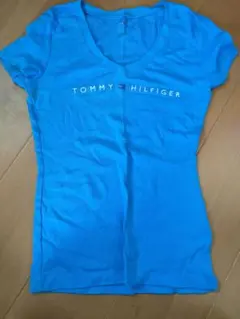 TOMMY HILFIGER Vネック Tシャツ