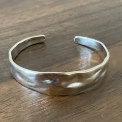 シルバー メキシカン プレーン たたき バングル ヴィンテージ