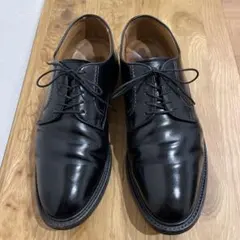 リーガル 04NR プレーントゥ ビジネスシューズ 25.5cm ブラック