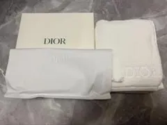 Diorノベルティ タオル2枚セット＆巾着袋