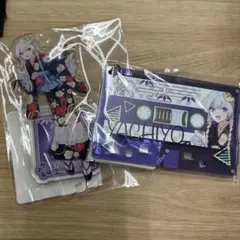 超かぐや姫 京都 IP書店 カセット風アクリルキーホルダー 3種セット