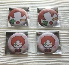 さんちゃんく 雨栗 缶バッジ 4個セットのサムネイル
