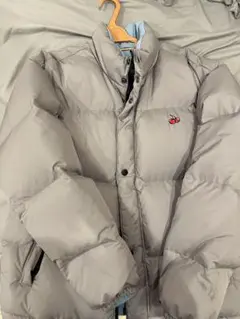 KIRSH リバーシブルダウンジャケット グレー/水色