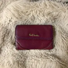 Paul Smith ポールスミス キーケース 本革 ボルドーレディース　メンズ
