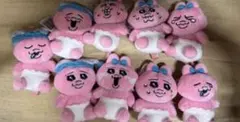 最安値！むにゃすやマスコット　おぱんちゅうさぎ　９個　コンプリートセット