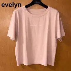 evelyn(エブリン) カットソー Tシャツ 半袖 ピンクのサムネイル
