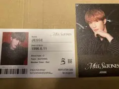 【新品未使用】MILESixTONES ジェシー　ID CARD