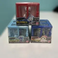 デジモンゴーストゲーム　コレクション　デジモンフィギュア　3体