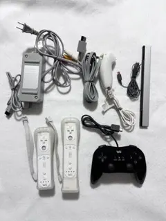 Wii ACアダプター ヌンチャク コントローラー リモコン センサーバー