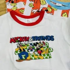 Mickey & Friends Tシャツセット 100 しまむら　バースデイのサムネイル