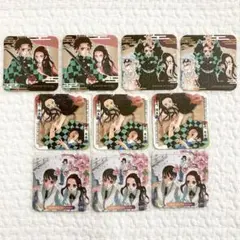 鬼滅の刃 原画展 アートコースター 炭治郎 禰豆子 無惨 10枚セット ②