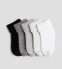 ベビー靴下 5足セット (オーガニックコットン)