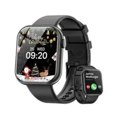 【2025新型·性能 スマートウォッチ 1.85HDインチ大画面 騒音デシベル検