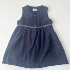 美品✨ペアレンツドリーム　ノースリーブジャンパースカート　ワンピース　90cm